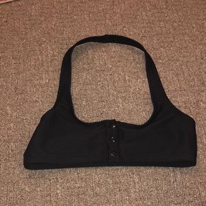 Super cute black Aéropostale bikini top!